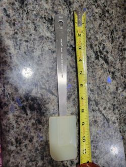 Amco Houseworks Stainless Steel 18/8 Rust Proof Silicone Scraper #8243 Vintage