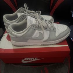 Nike Dunk White Light Smoke Grey