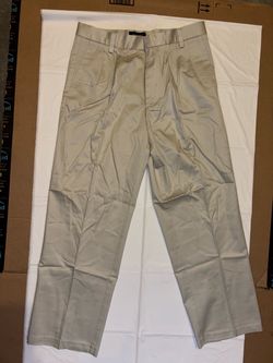 Dockers Men's Pants Classic Fit Pleated Flat Front