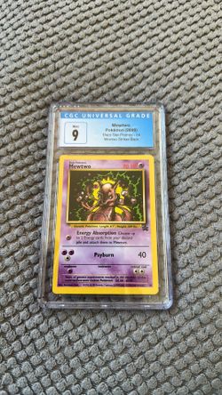 Mewto black star promo -14 cgc 9