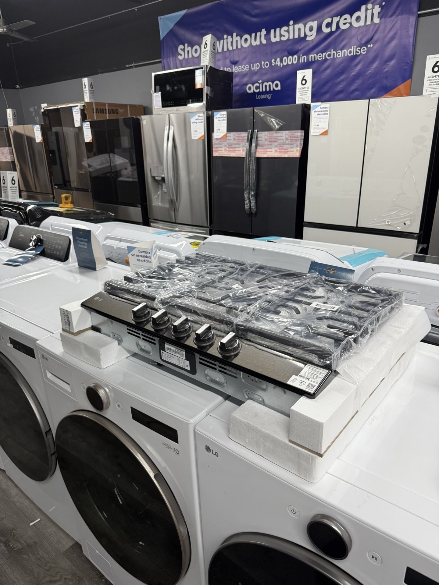 LG 30 in. Gas Cooktop in Black Stainless Steel with 5 Burners and EasyClean