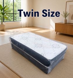 Twin Size Mattress Set – Medium Comfort – Available Today 🚚