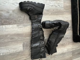 Black boots