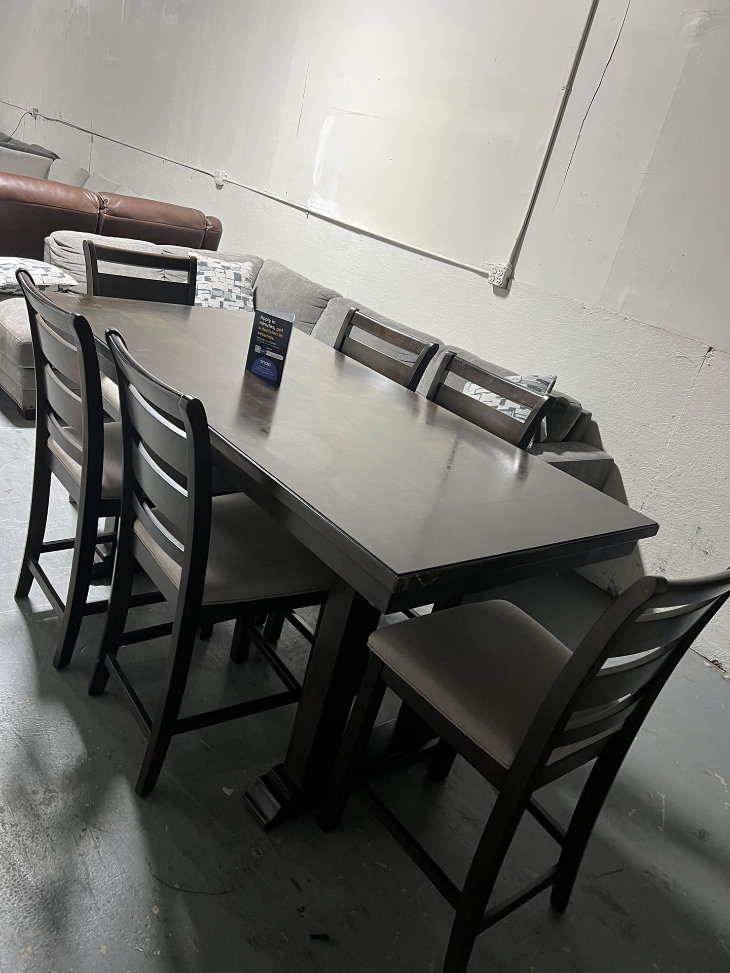 Adams 7 piece counter height Dining table
