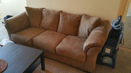 Microfiber couch