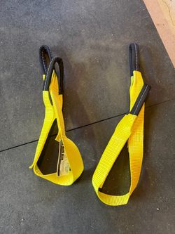 2x SmartStraps 2 in x 4 ft Nylon Web Lifting Sling
