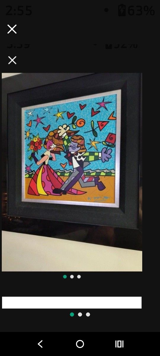 LOVE IN THE PARK - Limited Edition Romero Britto