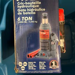 6 Ton (12000lbs) Hydraulic Car Jack
