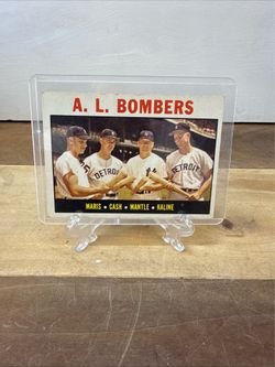 Mickey Mantle AL Bombers card