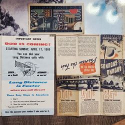 X3 Vintage Brochure/Ads $20 For All 3