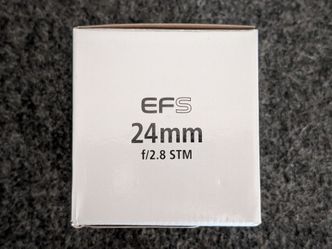 Canon EF-S 24mm f/2.8 STM