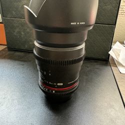 Rokinon 35mm Lens