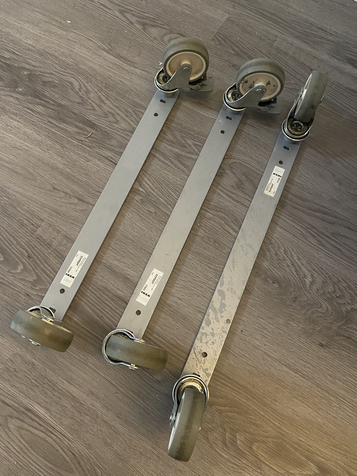 Dolly wheels For Wood Set Up