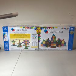 MAGNA TILES 74 PIECE SET 