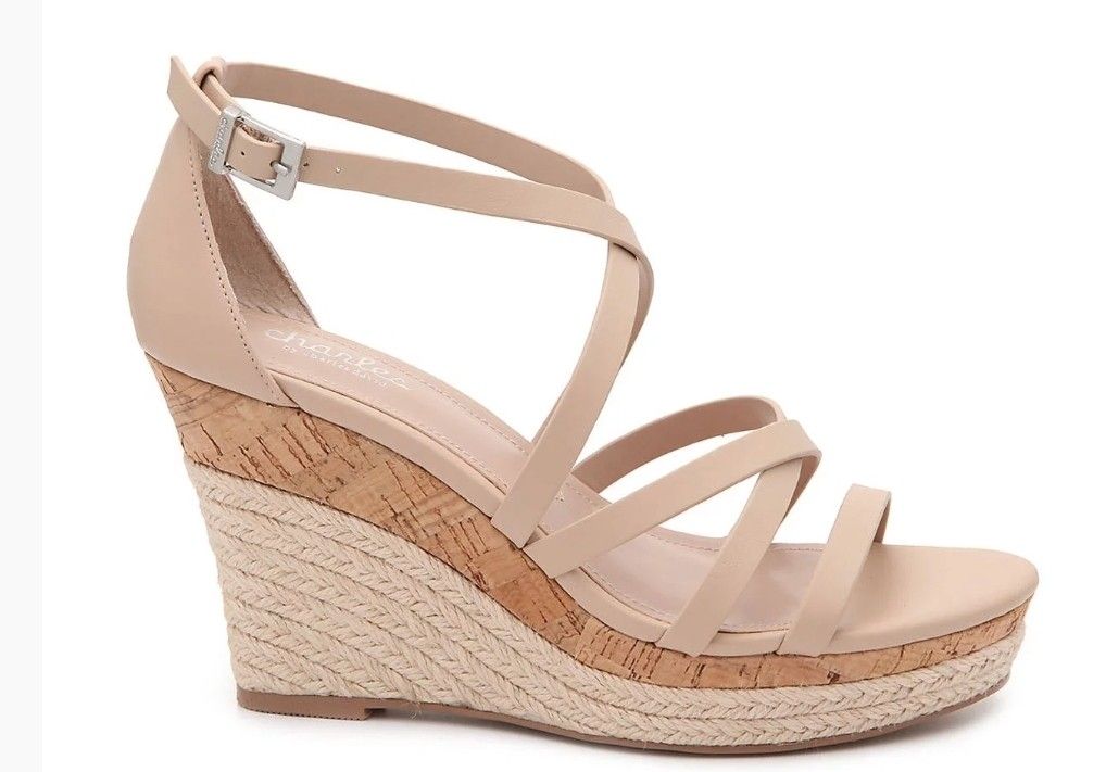 NEW Charles David Womens Wedge Sandle