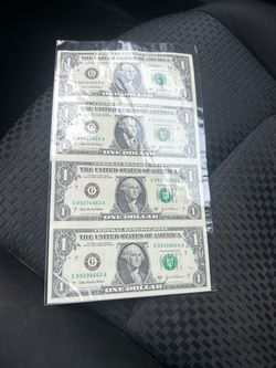 Vendo estos billetes con h error  no estan cortadora