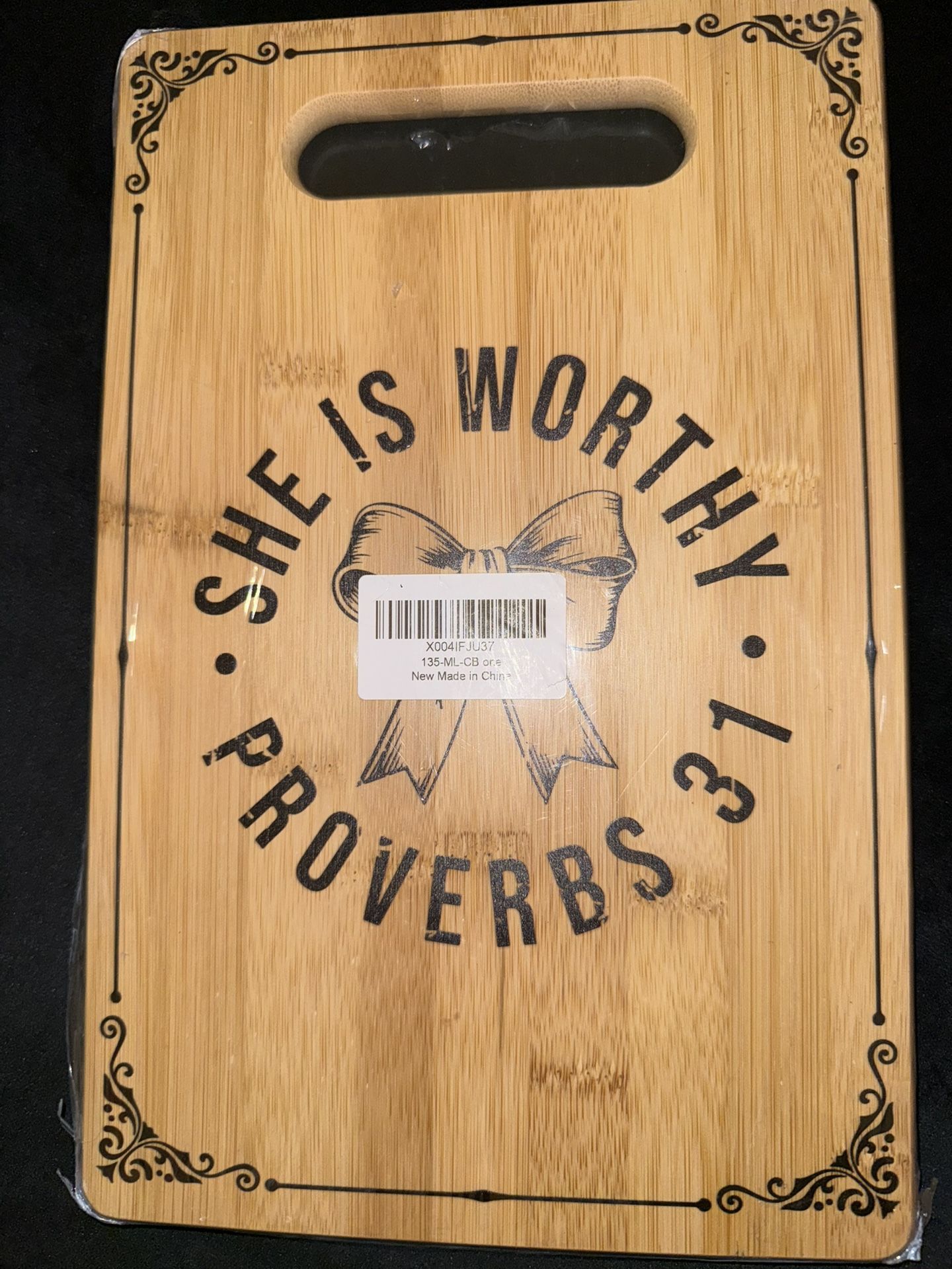 New Bamboo Cutting Board