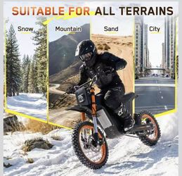 HappyRun G300 SE Electric Mini Dirt Bike with Mid-Drive for Teens & Adults