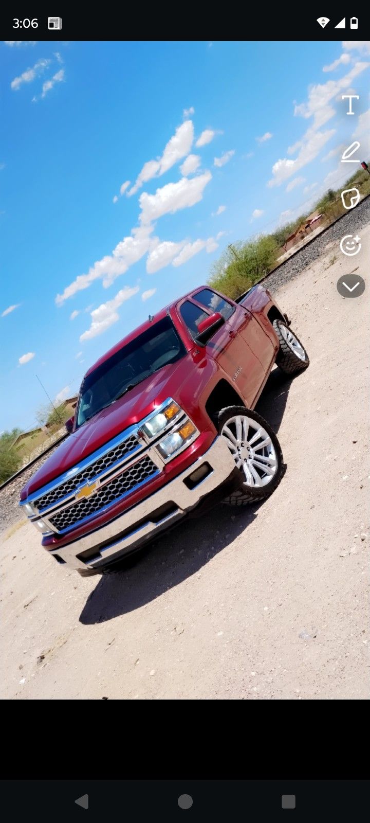 Chevy Silverado Z71 4x4 2015