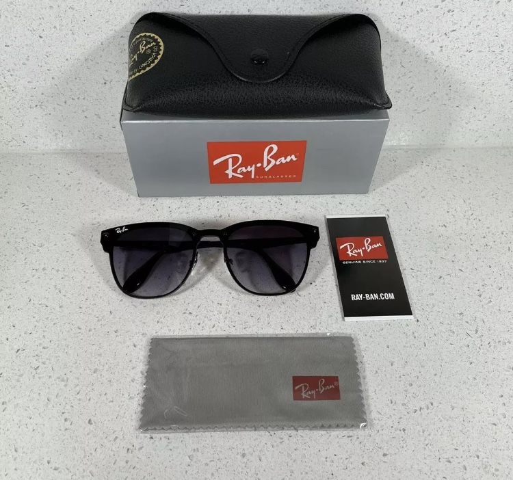NEW Ray-Ban Blaze RB3576-N 153/11 BLAZE CLUBMASTER Grey Gradient Sunglasses
