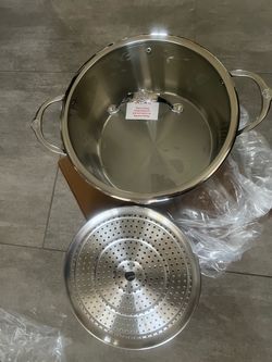 Olla vaporera de 10 qt de Princess house