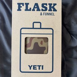 Yeti flask & funnel
