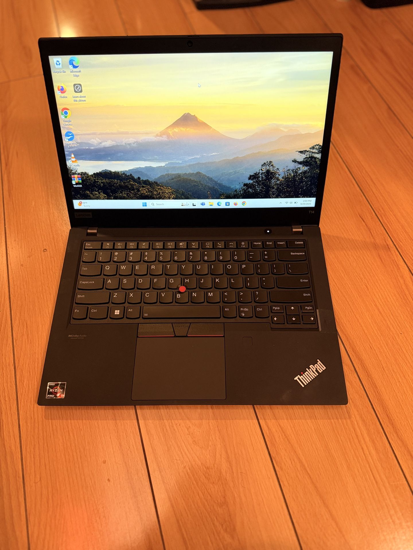 Lenovo ThinkPad Laptop Computer Windows 11 Pro AMD W Factory Warranty