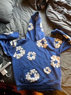 Blue Denim Tears Hoodie (Size M, Fits Small) – Worn Once