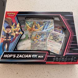 Pokémon Hop's Zacian ex Box  