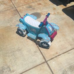 Kids Electric Play Scooter Frozen