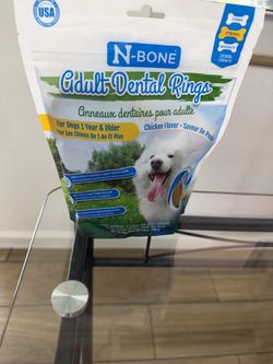 N-Bone Adult Dental Rings Chicken Flavor 9.8oz