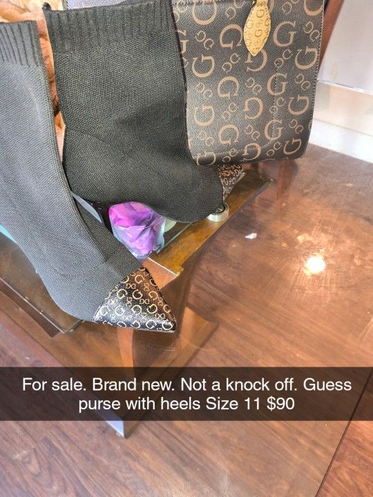 Ladies Purse With Matching Heels