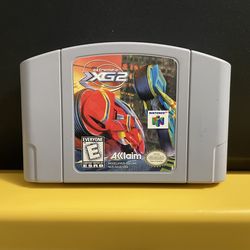 XG2 Extreme G 2 for Nintendo 64 video game console system n64 two G2 cart cartridge