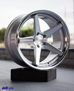 20” FERRADA WHEELS FR3 Machined Silver w/ Chrome lip 🔥