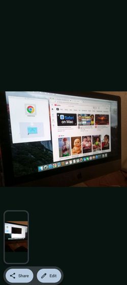 Apple imac 21.5 all in one