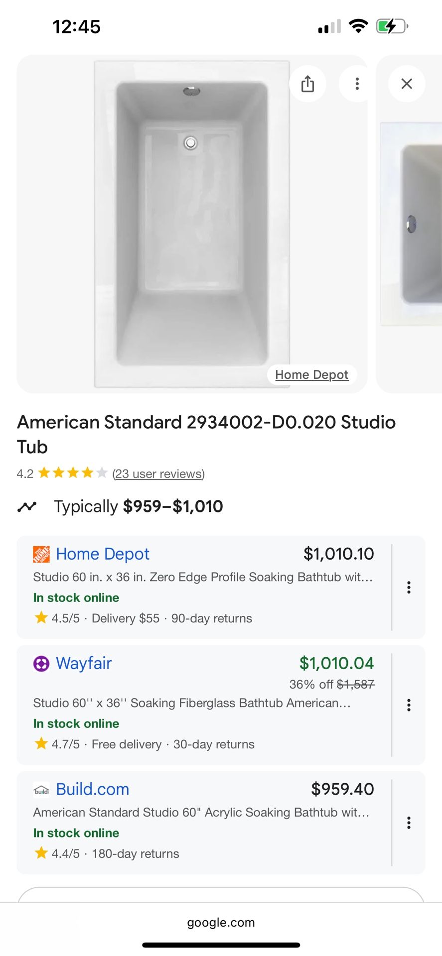 Bath Tub