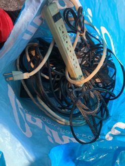 Philips Power Strip with Mixed Cables Lot