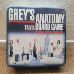 Grey's Anatomy Trivia Board Game
