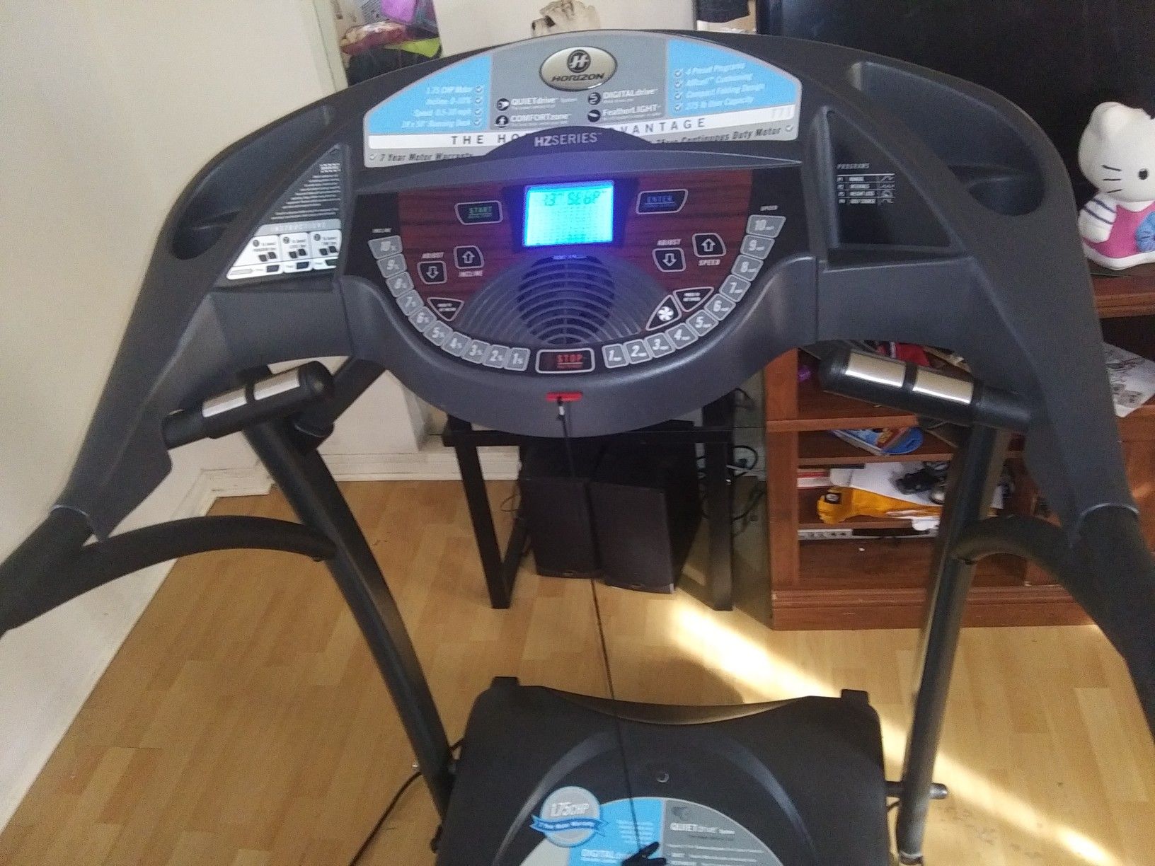 horizon fitness hz series t71 treadmill