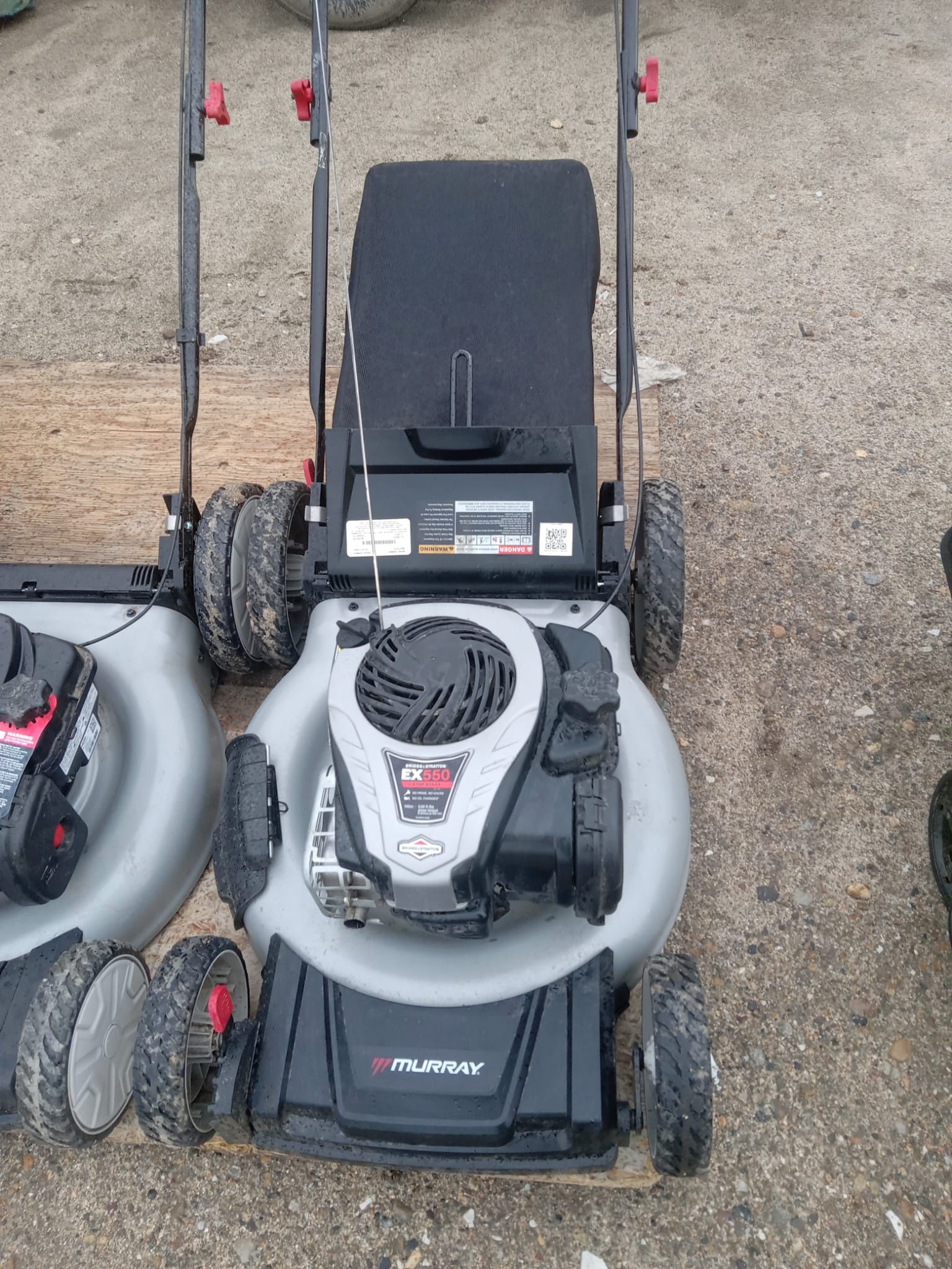 Murray 21 in. 140 cc Briggs and Stratton Walk Behind Gas Push Lawn Mower with Height Adjustment and with Mulch Bag