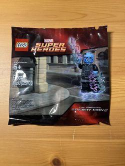 Lego Marvel Electro Exclusive Retired Poly Bag