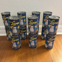 NEW! 7 Cans of Coco Lopez Cream of Coconut