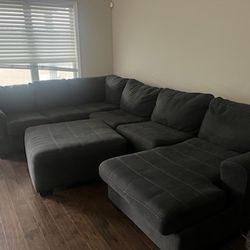 Gray Sectional 