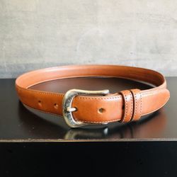 AUTHENTIC COACH 5900 28" British Tan English Bridle Leather Women's Classic Belt. 