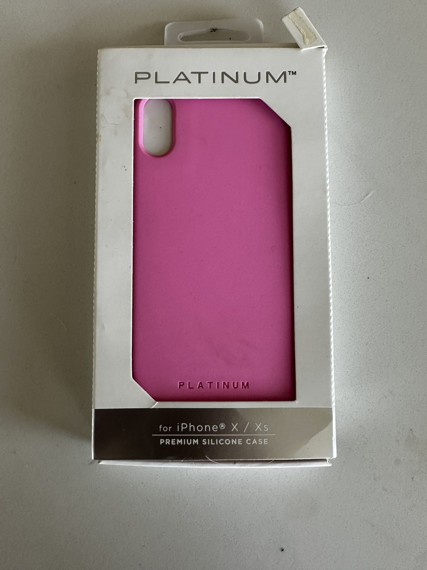 iPhone X Products (pink Case, Screen Protector, UV Screen Protector) 