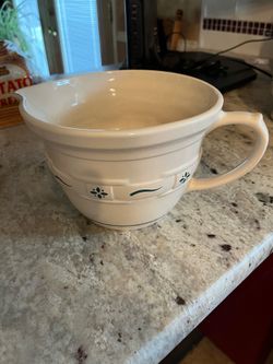 Longaberger Batter Bowl - Heritage Green