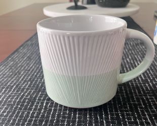 Starbucks Cup mint green & white