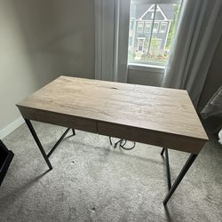 Desk With Charging station 