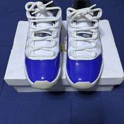 Jordan 11 Retro Low Concord White Sketch 2020  Size 9M/10.5W