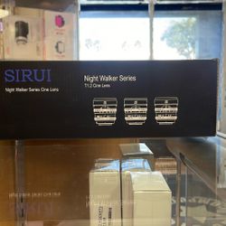 Sirui Night Walker Series With 24mm 35mm 55mm 